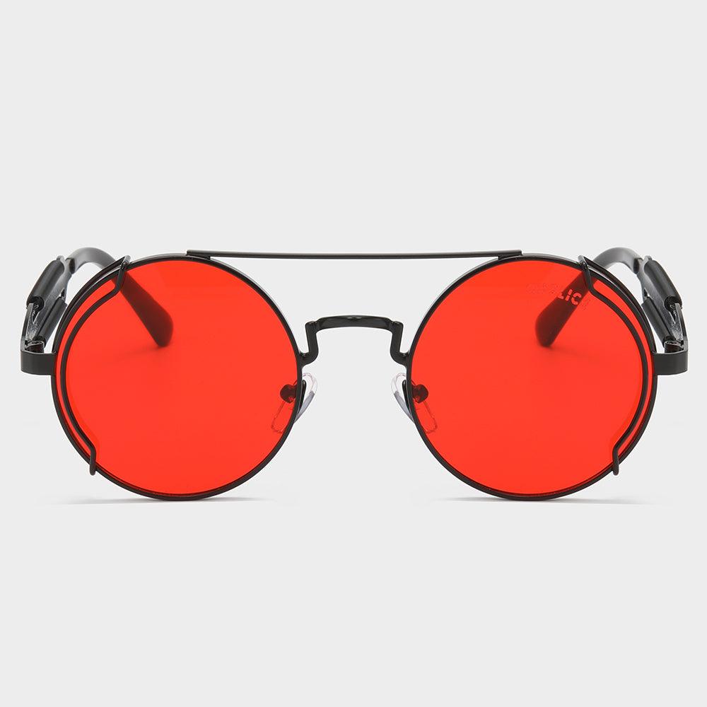 Spectacles Red Man Red And Black Glasses